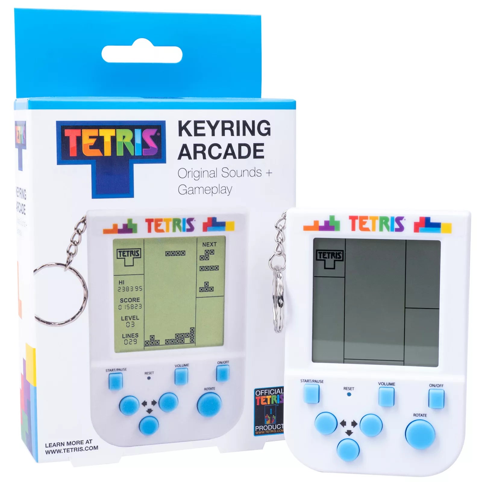 TETRIS Keyring Arcade (original sounds and gameplay)