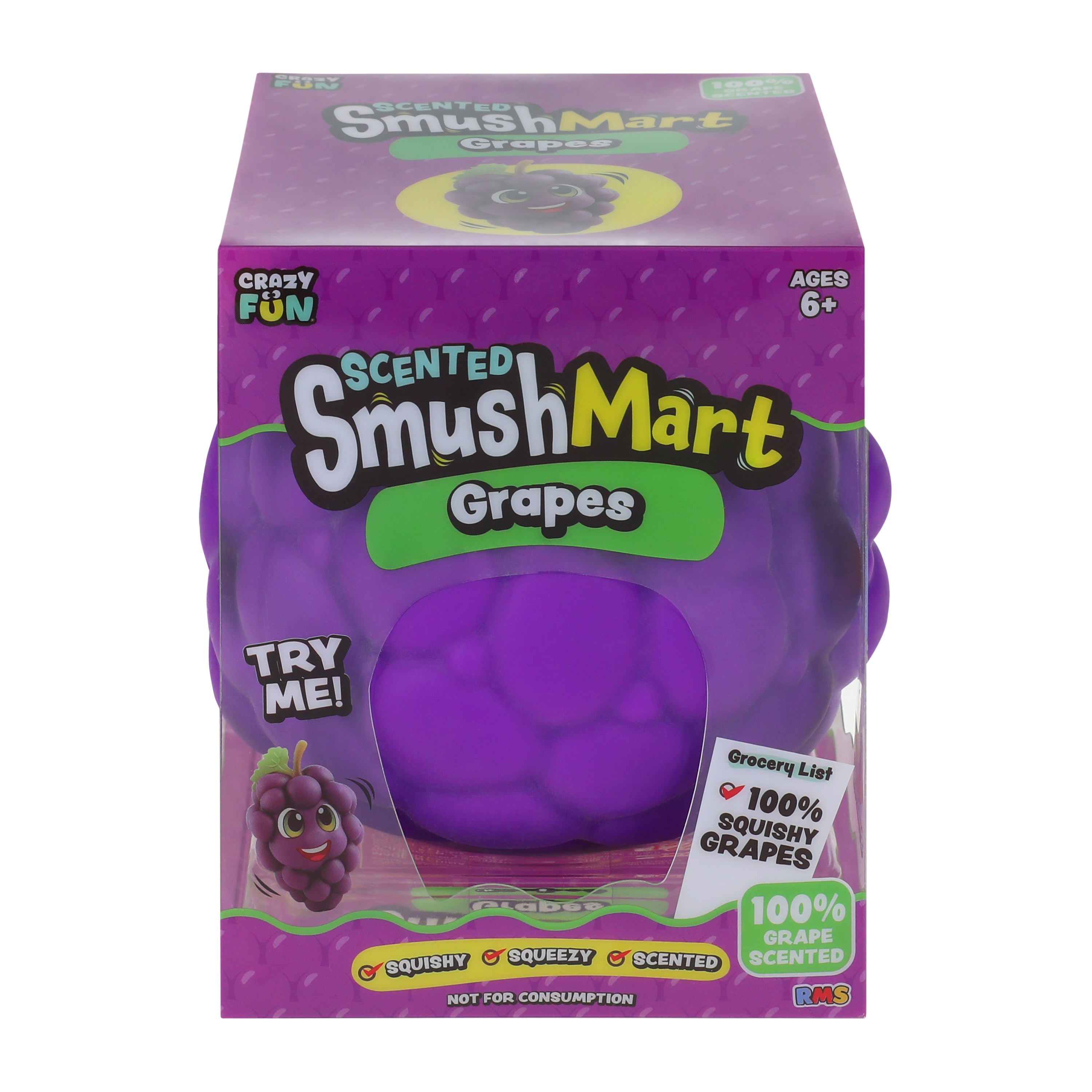 SmushMart Grapes Squishy Toy