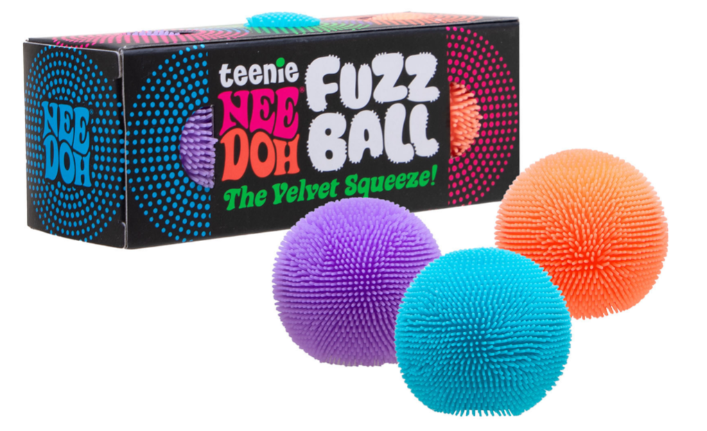 SCHYLLING TEENIE NEEODH FUZZ BALL - ASSORTED 3 PACK