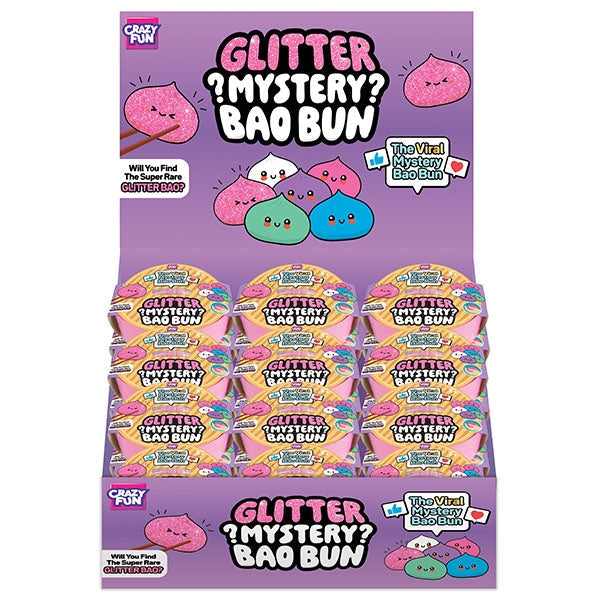 Crazy Fun Glitter Mystery Bao Bun detail