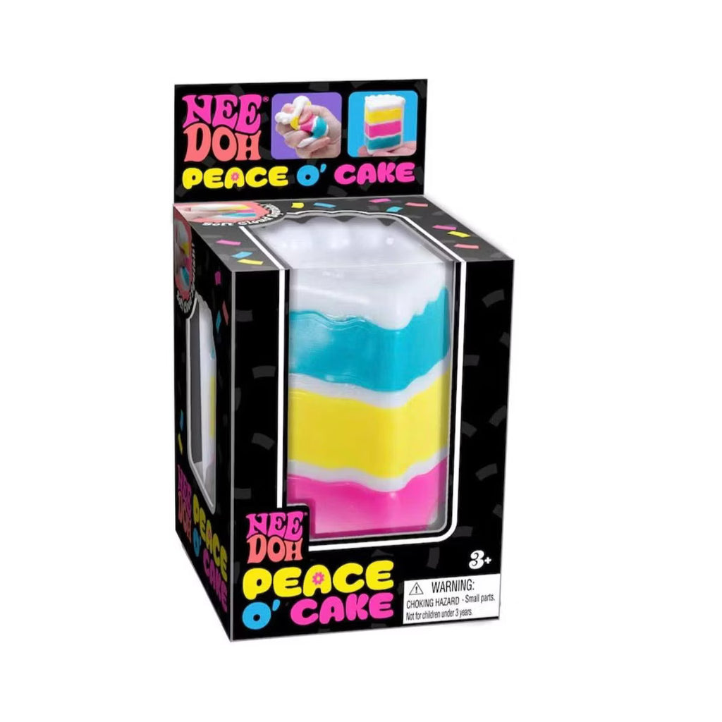 NeeDoh Peace o' Cake layered squishy toy