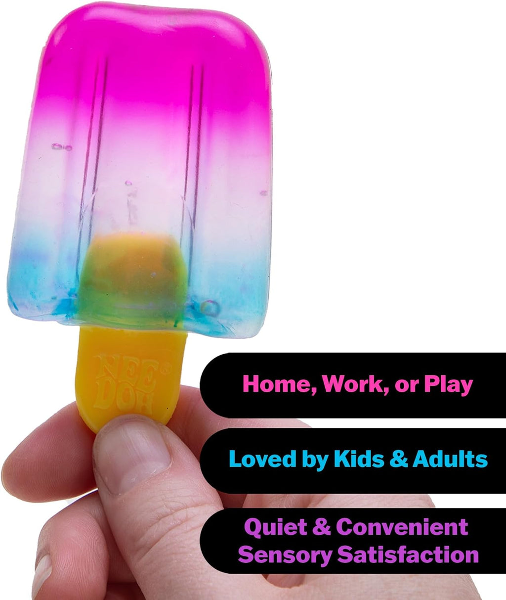 NeeDoh Nice-Sicle assorted bright colors