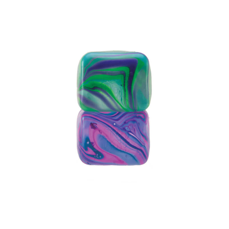 NeeDoh Nice Cube Swirl cubes stacked