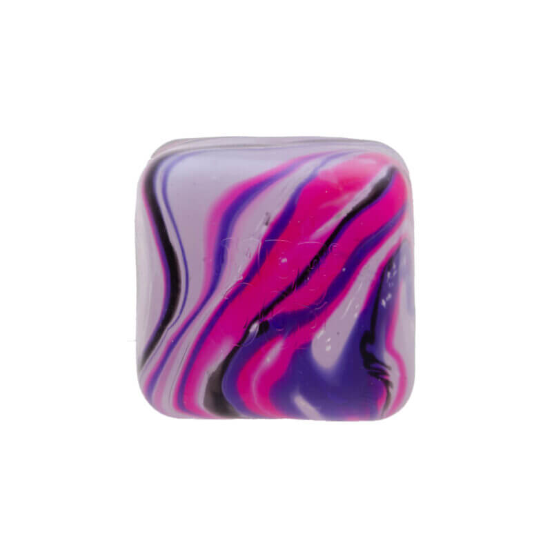 NeeDoh Nice Cube Swirl purple marbled